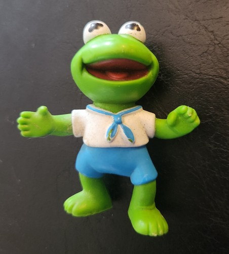 Lote De 2 Juguetes De Colección Miss Piggy Y Kermit Muppet Bebés McDonalds Años 80 - Imagen 2 de 5