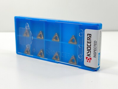 KYOCERA TPMT222PP TPMT110308PP New Carbide Inserts TAD06928 Grade CA530 10pcs