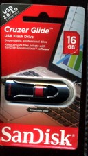 NEW SanDisk Cruzer Glide 16GB USB Flash Drive 2.0 3.0 SAN DISC DISK SAN DISC 510