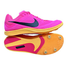 Nike Men  s Size 10 Zoom Rival Distance Running DC8725-600 Track  Field Spikes