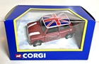 2000 Corgi 04410 Mini Flame Red w Union Jack on Roof Hood Stripes - BBMAK VTG