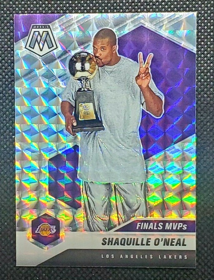 【TEAM MVP】SHAQUILLE O'NEAL 2020-21 Panini Mosaic Shaquille O'Neal Finals MVPs Blue