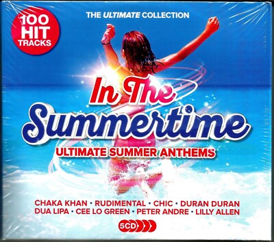 100 Hit Tracks -In The Summertime - The Ultimate Collection - 5CD - Neu - OVP -