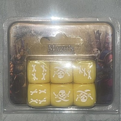 Brettspiel Rum & Bones Würfel - Mazu's Dreadful Curse Neu RB014