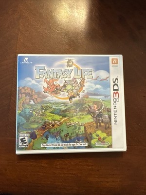 Fantasy Life RPG Game For Nintendo 3DS (Renewed) - Expandable Adventure With Multiple Life Classes