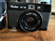 Rollei XF 35 Camera W/Case As-Is Untested