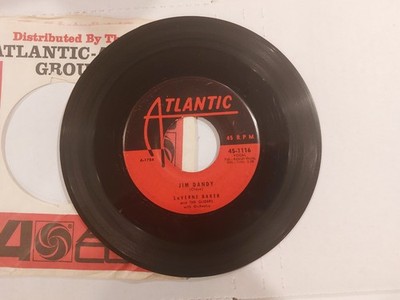 LAVERNE BAKER - Jim Dandy/Tra La La - ATLANTIC 45 Rpm VG