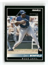 1992 Pinnacle #375 Dave Winfield Toronto Blue Jays