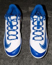 Nike Alpha Huarache Elite 4 Baseball Cleats Royal Blue FD2745 108 Sz 10