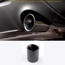 1x For Mazda CX-50 2023-25 Car Black Rear Tail Exhaust Muffler Tip Pipe End Trim