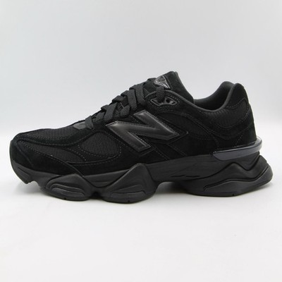 Size 12.5 - New Balance 9060 Triple Black Suede for sale online | eBay