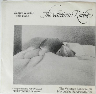 George Winston - Velveteen Rabbit - Used Vinyl Record 7 - Promo - G8100z