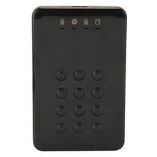 USB Encrypted Hard Drive Enclosure, 2.5inch USB3.0 SATA Password Access Hardw...