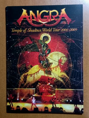 Angra - Temple of Shadows World Tour 2004 - 2005 tour book music