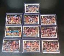 Donald Trump True Rookie cards 1990 Classic Wrestlemania (WATCHING RINGSIDE) x11