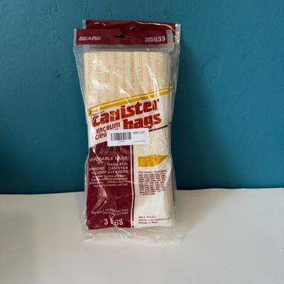 #ad Sears Kenmore Canister Vacuum Cleaner 20 5033 Bags 9 Pack Vintage Chicago $14.36