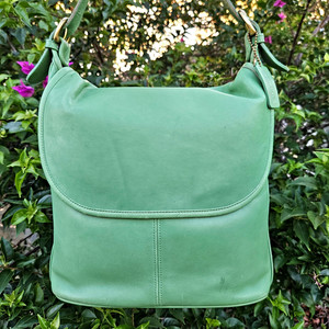 バッグ Vintage Coach shoulder bag leather green vintage coach green | eBay