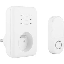 Byron DBY-22315FR Wireless Doorbell Complete Kit