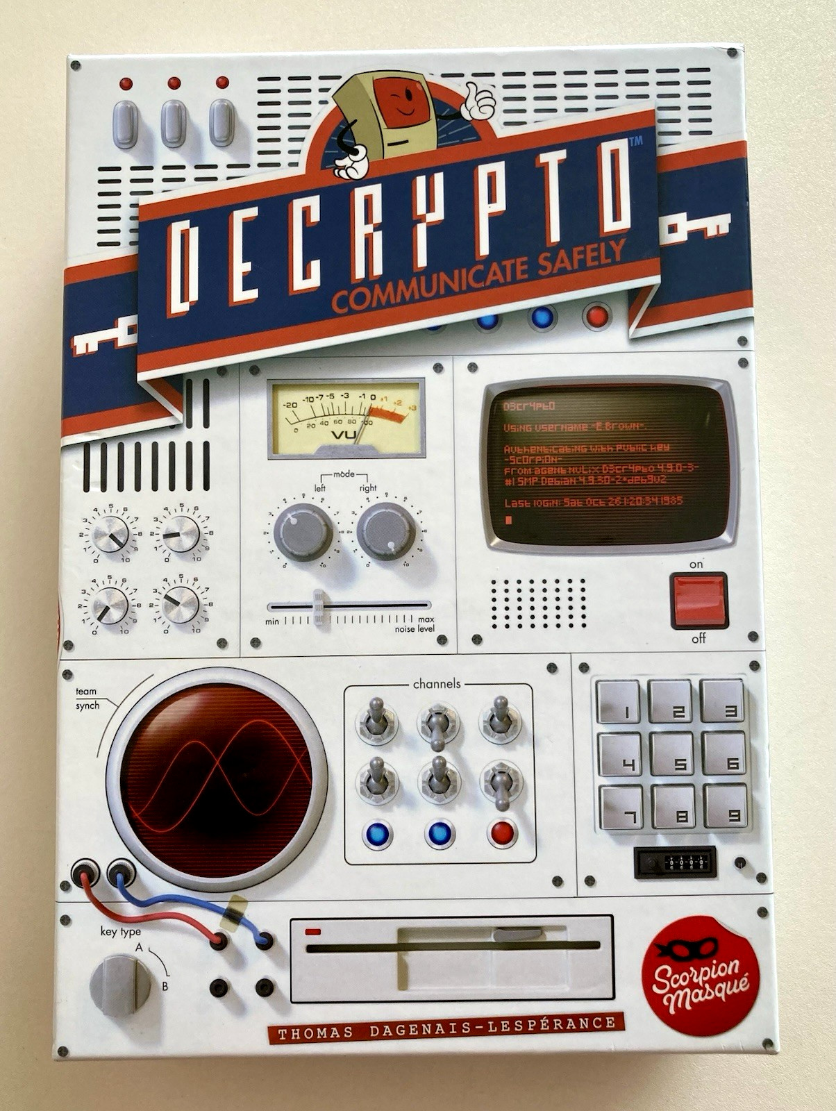 Decrypto Communicate Safely Board Game By Scorpion Masqué Contents Sealed