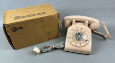 AT T Vintage Rotary Telephone With Box