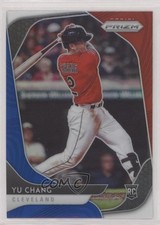 2020 Panini Prizm Tier II Red White & Blue Prizm Yu Chang #171 0to2