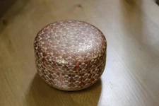 Vintage Incense Container Case Japanese KUTANI Kogo Box Tea Ceremony 3.7 inch