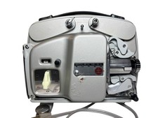 Bolex Paillard 18-5L Super 8mm Film Projector Vintage Powers On PARTS ONLY