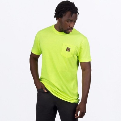 FXR Racing Hi-Vis Work Pocket Premium T-Shirt 231300-6500-13