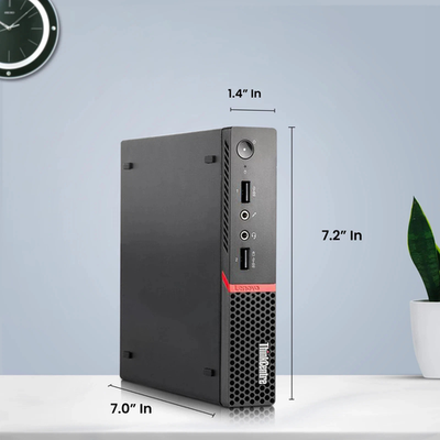 Lenovo M715 Mini PC AMD Ryzen 5 Pro 2400GE 32GB RAM 512GB SSD WiFi