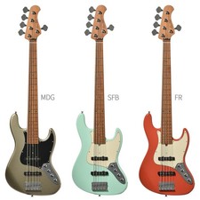 Bacchus WJB5-1DX-AC RSM/M SLPK 5-string beginner set with Shimamura Musical