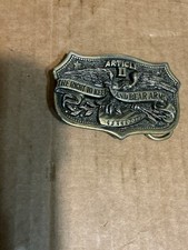 Used LMT Ed  459, 1982 Art. II The Right to Keep  Bear Arms Alloy Belt Buckle