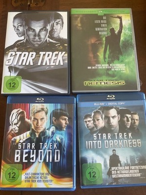 Star Trek:  4 x Filme ( 2 x Blu-Ray Beyond, Into Darkness), Nemesis u. Star Trek