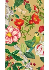 Caspari - Christmas Chinoiserie Gold Paper Guest Towel Napkins