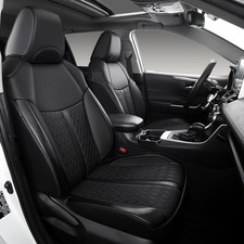 OURPLOT Custom Fit Rav4 Seat Covers for 2019-2025 Toyota RAV4 Gasoline, Compatib