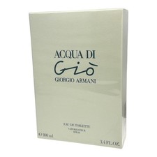  Acqua Di Gio By Giorgio Armani Eau De Toilette Spray 100ml/3.4fl.oz. New