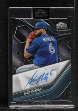 2023 Topps Chrome Black Auto Refractor 7/150 Alek Manoah #CBA-AM Auto 0o3x