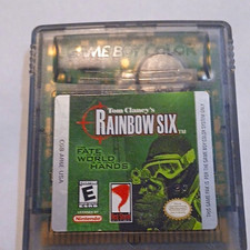 Tom Clancy's Rainbow Six Shooter Game Cartridge Only Game Boy Color NTSC E