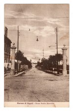 C00943  CARTOLINA  MARANO DI NAPOLI  RIONE BENITO MUSSOLINI   VIAGGIATA   1930