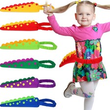 Poen 6 Pcs Dinosaur Tails for Kids Costume Party Favors for...
