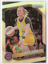 2025 Panini Prizm WNBA Silver #132 Julie Vanloo Los Angeles Sparks