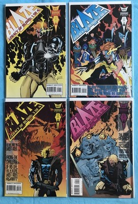 Blaze Legacy of Blood (1983) #1-#4 Set Reader Set Johnny Ghost Rider Marvel