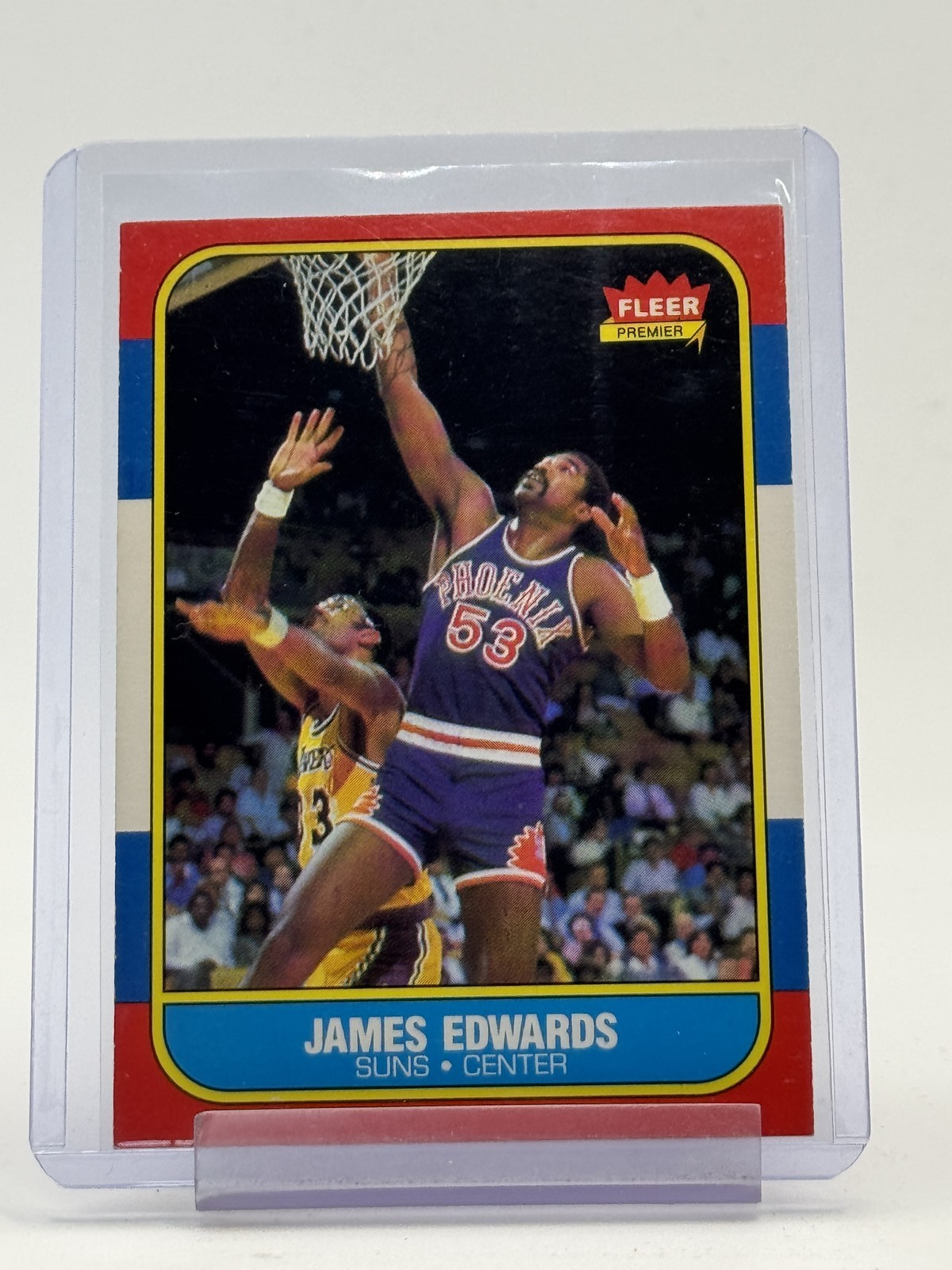 JAMES EDWARDS 1986-87 FLEER BASKETBALL #29 PHOENIX SUNS Q6830