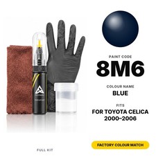 Touch Up Paint For Toyota Celica 8m6 Blue Full Kit Professional Chip Fix Kit