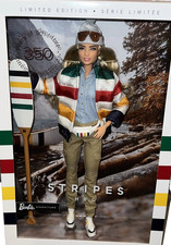 2020 Hudson's Bay HBC Stripes 350th Anniversary Barbie Doll Limited Edition