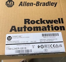 1769-L24ER-QB1B AB CompactLogix 750KB DI/O Controller 2023 NEW Factory Sealed
