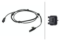 Sensor, Raddrehzahl Hinten Hella 6PU 010 039-791 FüR CitroËN Peugeot