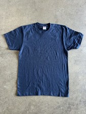 Brand NEW Men's Supreme Navy Blank Tee Size Medium DeadStock Made in USA