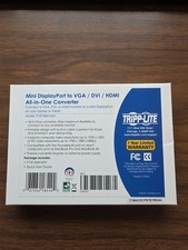 Tripp Lite P137-06N-HDV Mini DisplayPort to HDMI/DVI/VGA Adapter Damaged Boxes