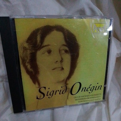 Sigrid Onegin Sings Arias  CD :)*very good condition pearl records ltd