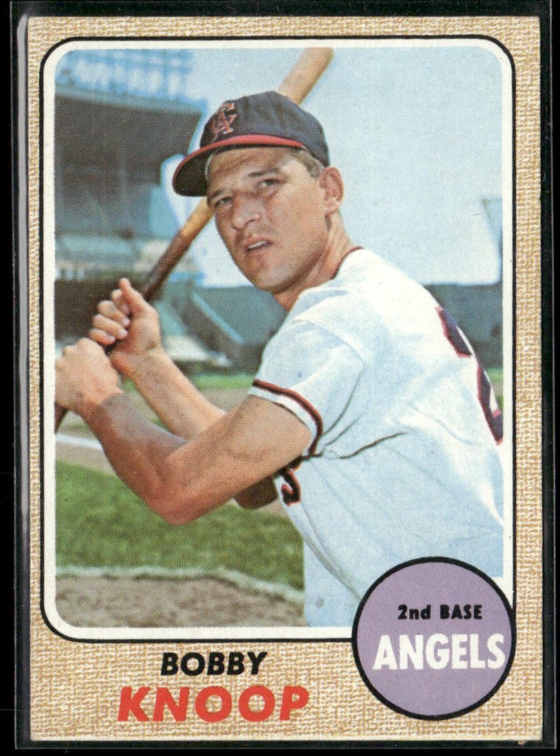 1968 Topps Bobby Knoop California Angels #271